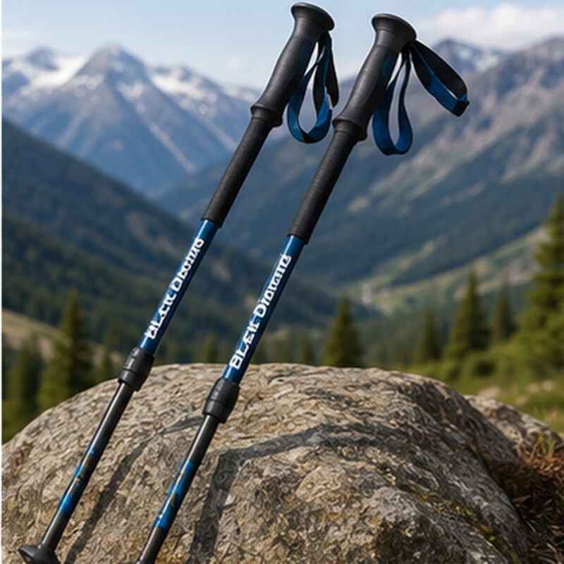 Bastones telescópicos de trekking
